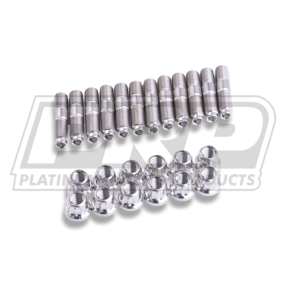 Platinum Racing Products - Pro Series Titanium Exhaust Manifold Stud Kit