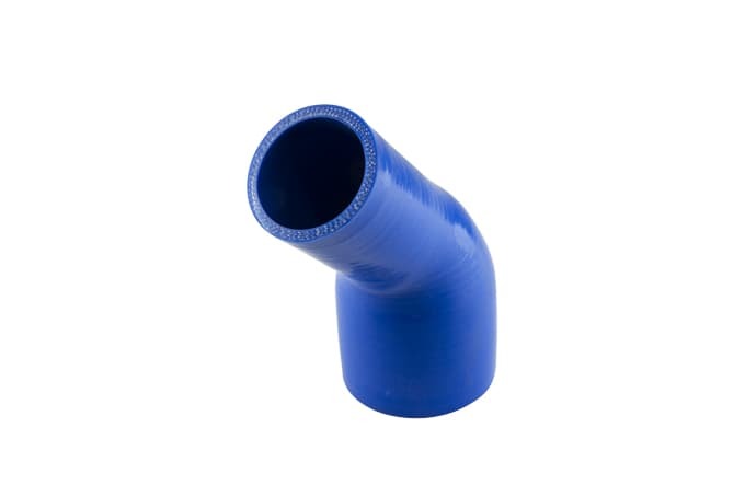 Turbosmart 45 Reducer Elbow 2.00"-3.00" - Blue