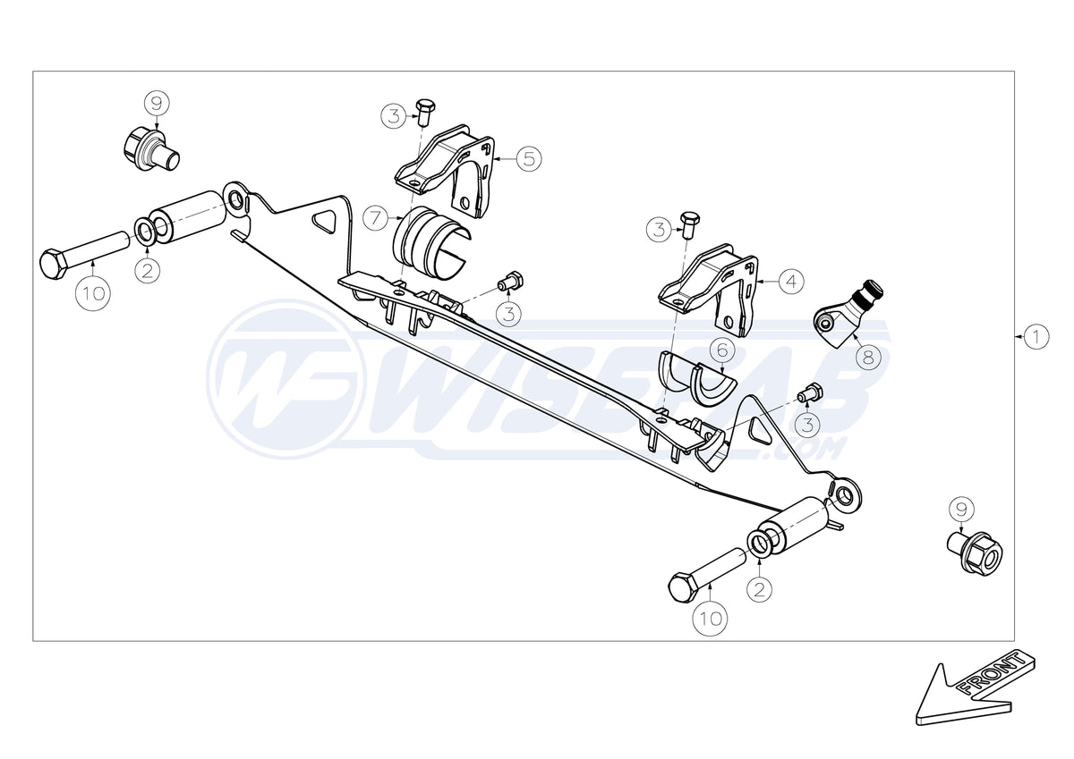Wisefab Rack Extender M14x1.5 M16x1.0 L24