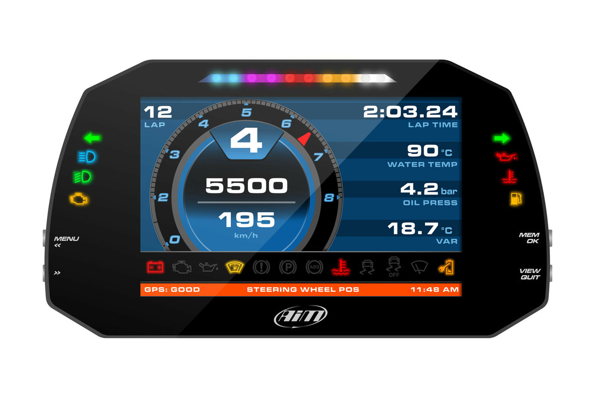 AiM MXG 1.2 Strada Display Dash