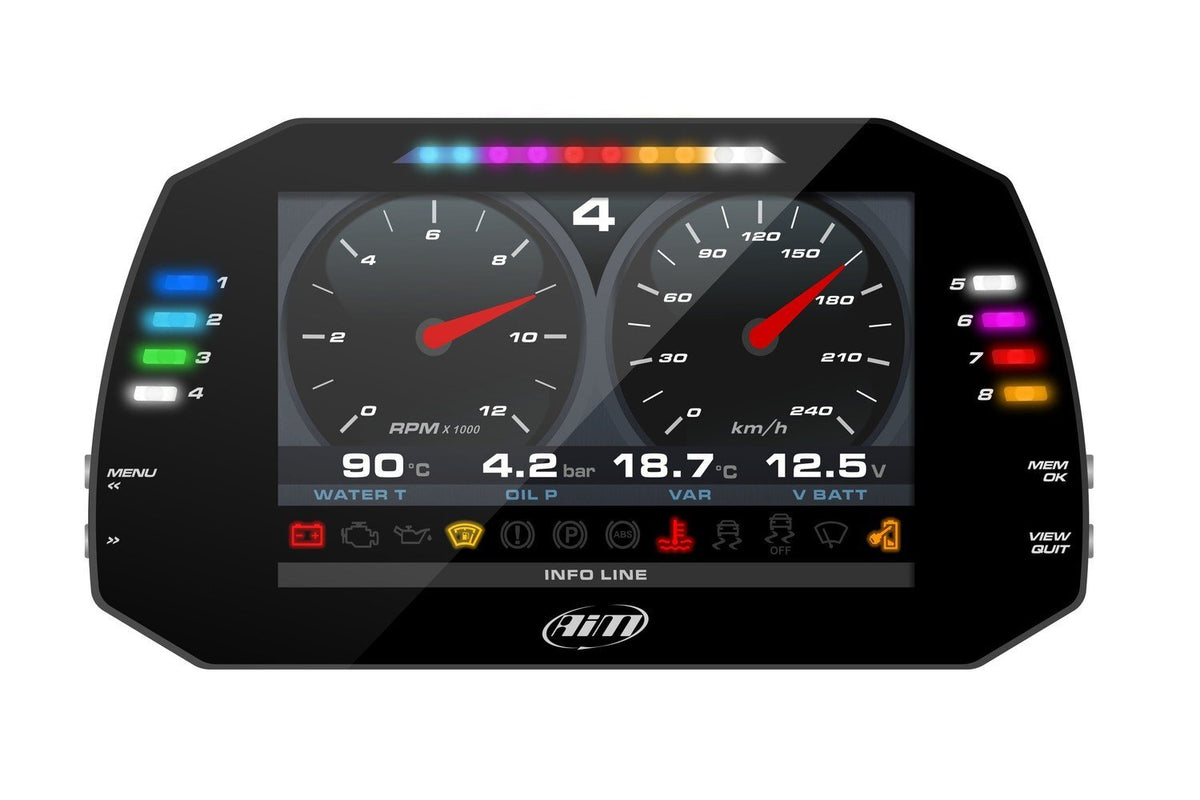 AiM MXG 1.2 Strada Display Dash