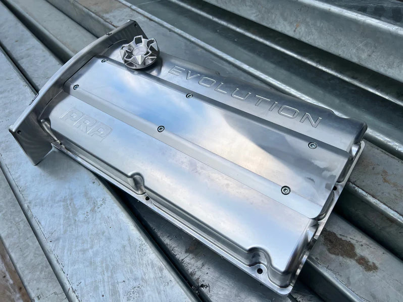 Platinum Racing Products - Mitsubishi Evo 4-9 Mivec Billet Cam Cover