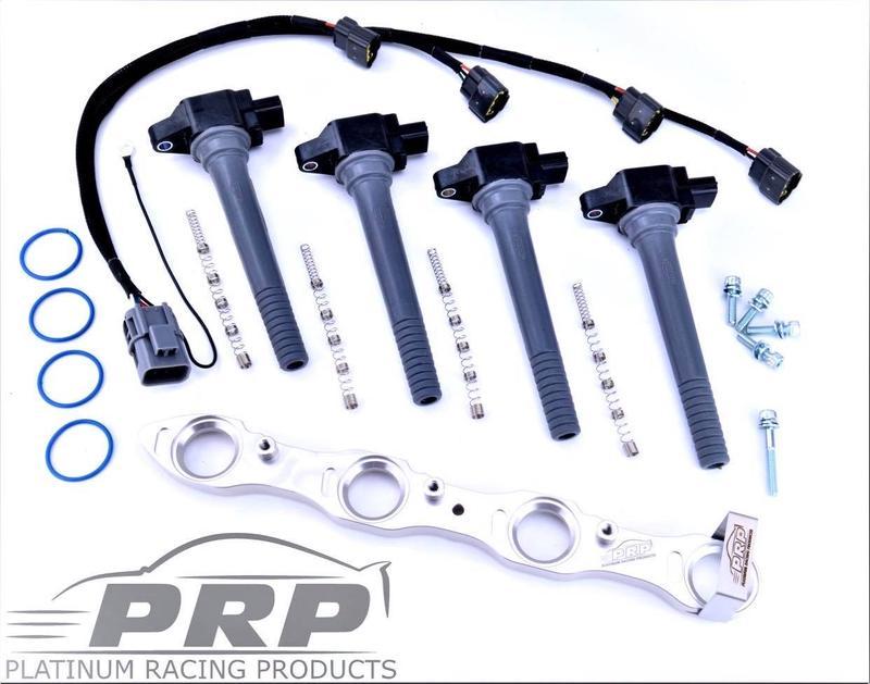 Platinum Racing Products - Nissan SR20 Coil Kit for S13 & Series 1 S14 & 180SX, Big Hole Rocker Cover