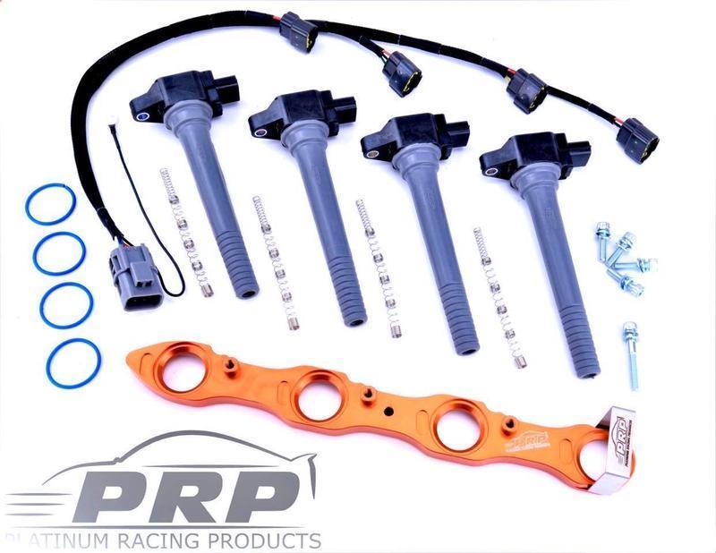 Platinum Racing Products - Nissan SR20 Coil Kit for S13 & Series 1 S14 & 180SX, Big Hole Rocker Cover