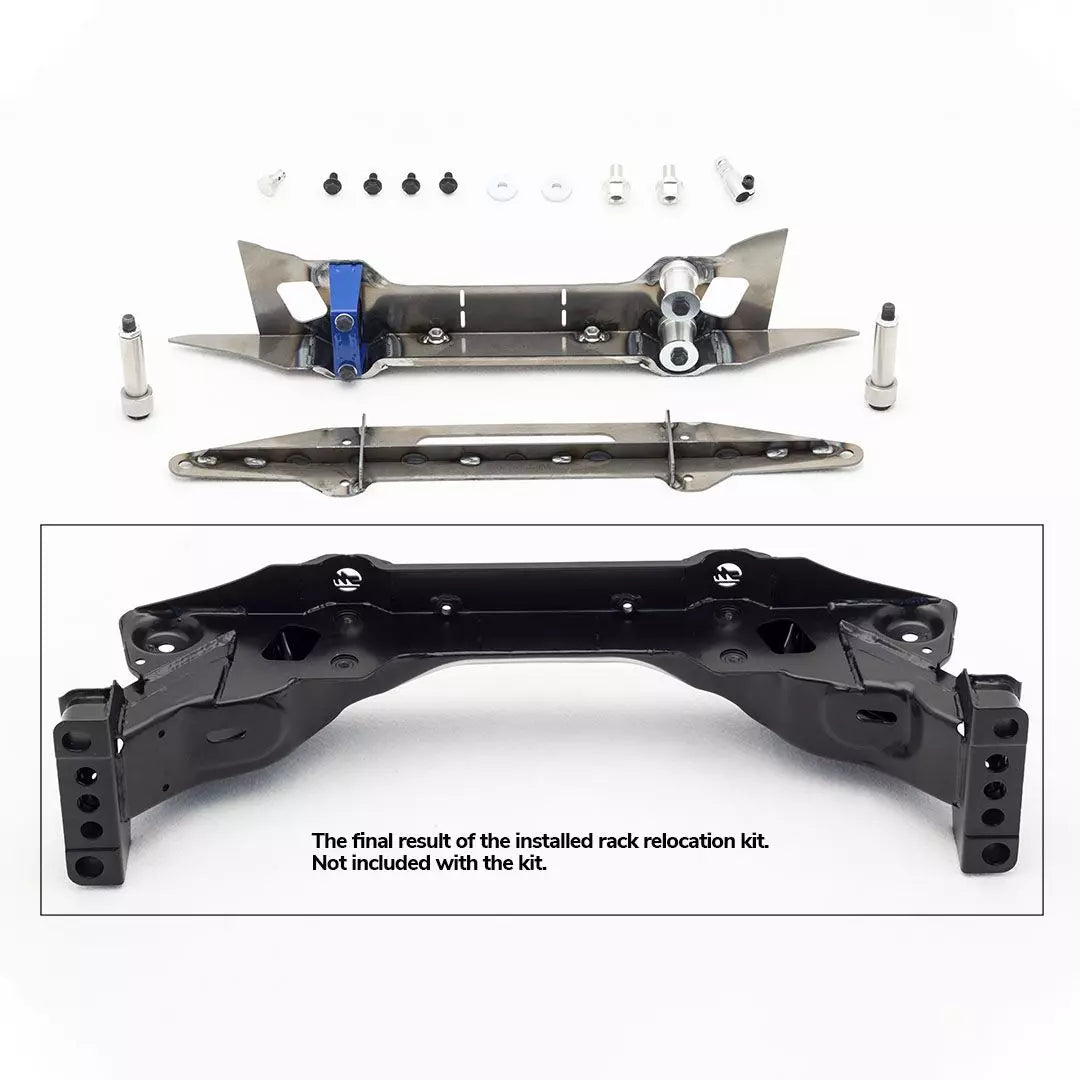 Wisefab Nissan 350Z Rack Relocation Kit