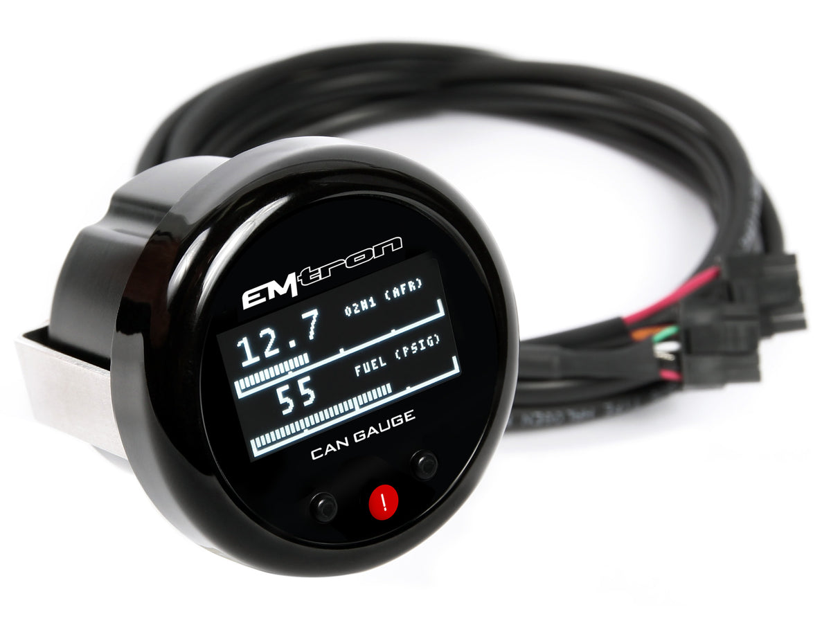 Emtron 52mm OLED CAN Gauge by GaugeART