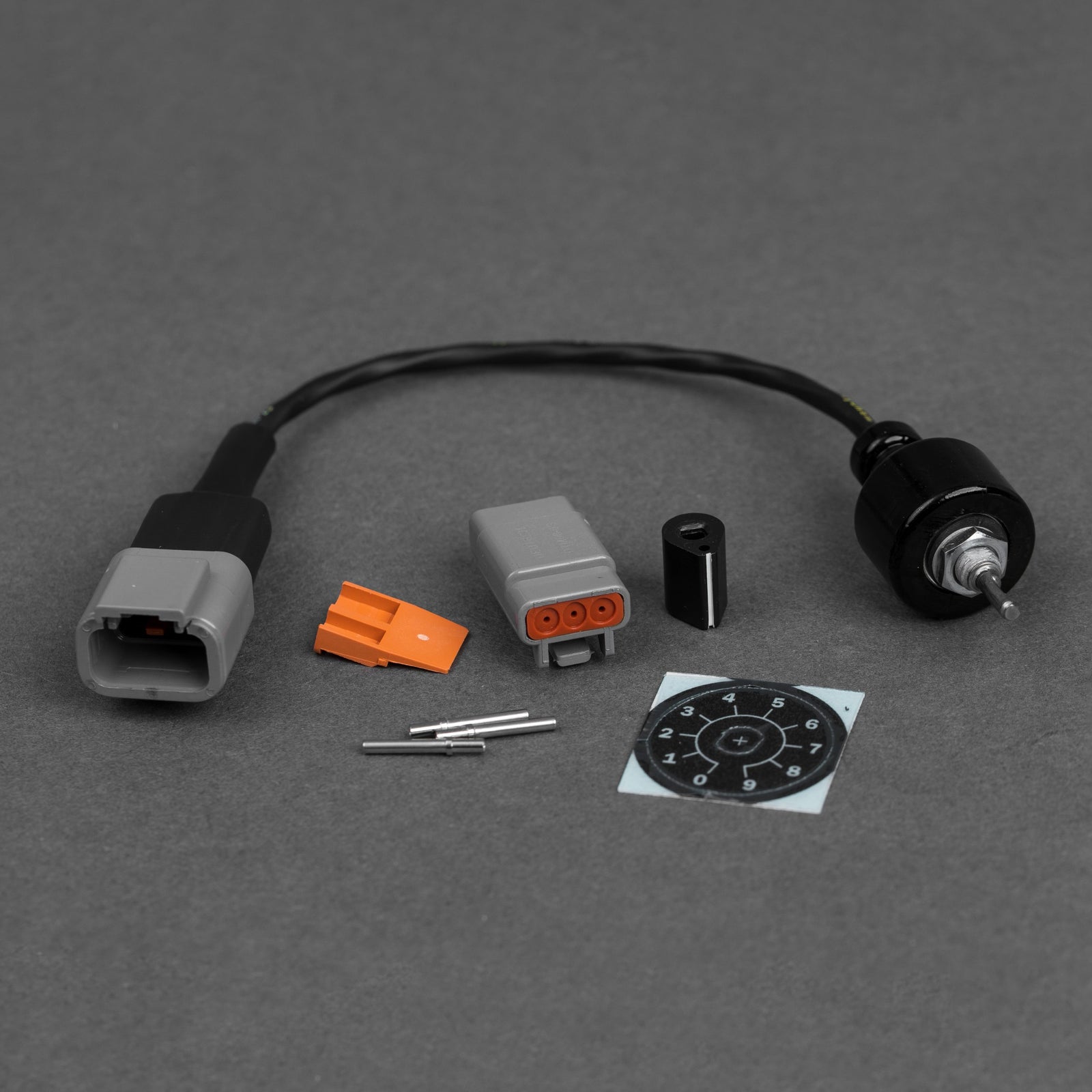 Emtron 10 Position Rotary Switch - Small Knob